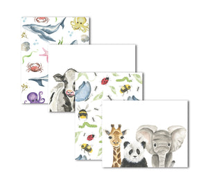 Bugs, Animals, & Critters - Assorted Card Set