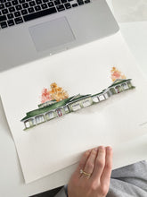 Load image into Gallery viewer, Custom Watercolour House Portrait